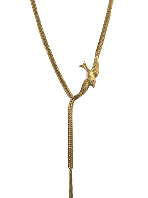 
                  
                    Collier Cravate Bird Doré
                  
                