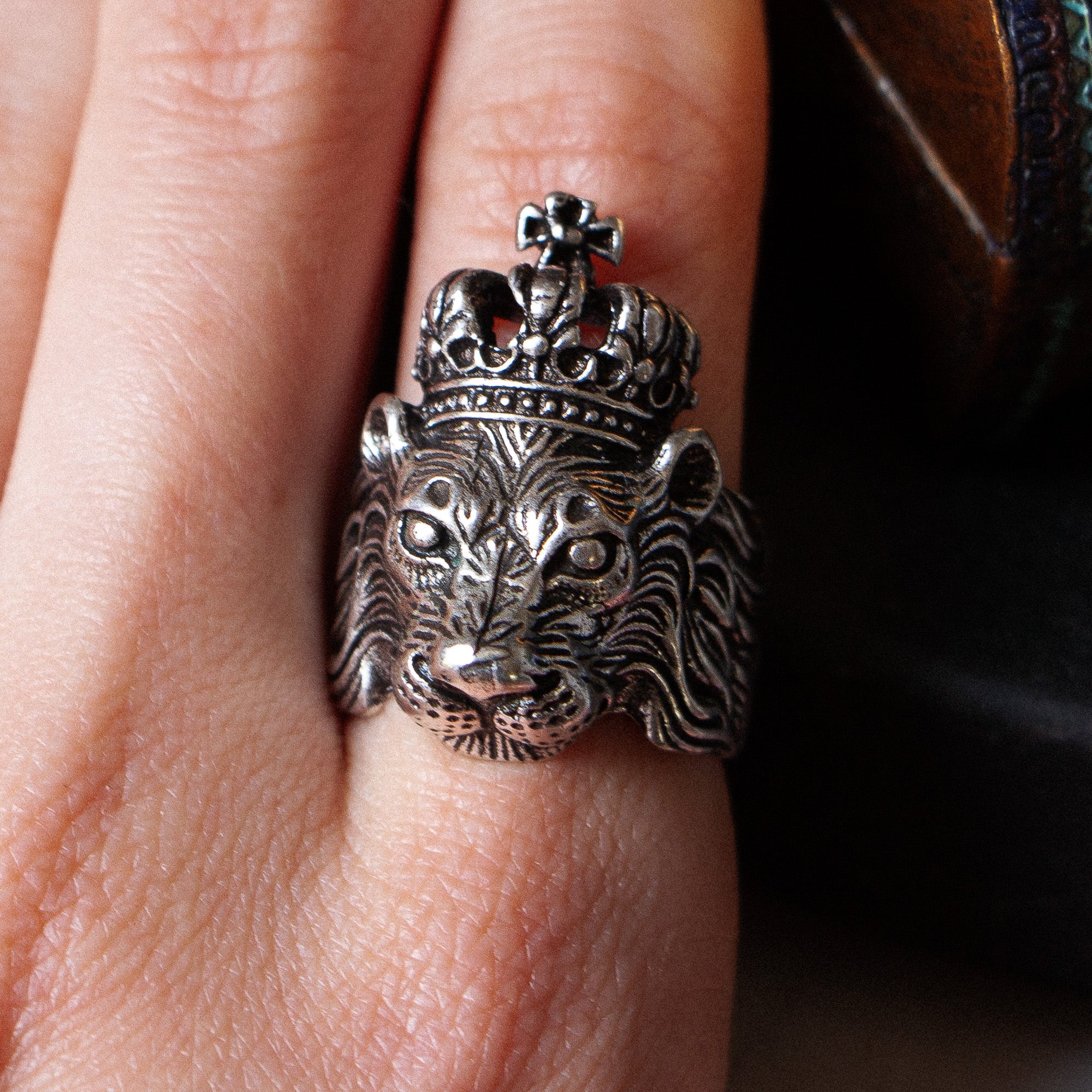 Lion King ring - Lotta Djossou Paris