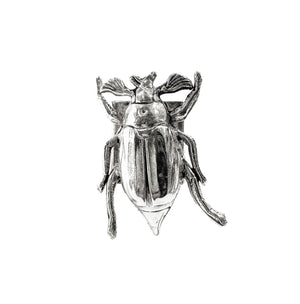 
                  
                    Silver cockshafer beetle ring
                  
                