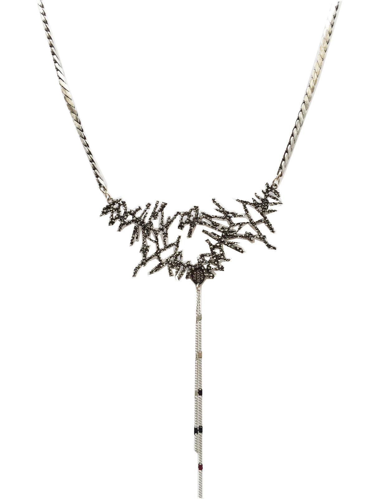 Collier Seaweed — Argenté