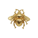 Gold bee ring