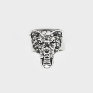 
                  
                    Silver Lotta Djossou Elephant Ring
                  
                