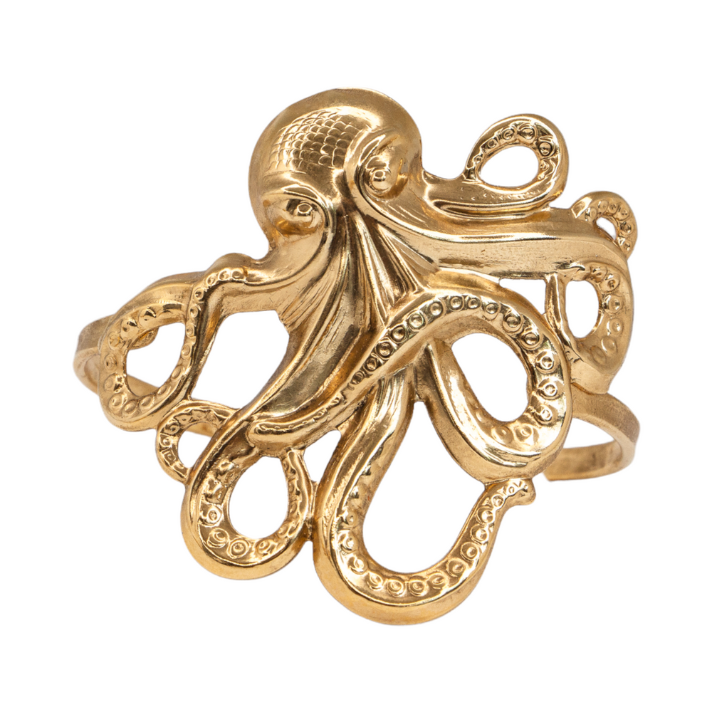Bracelet Octopus Doré